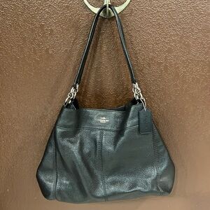 Vintage Coach- Black Luxury Shoulderbag